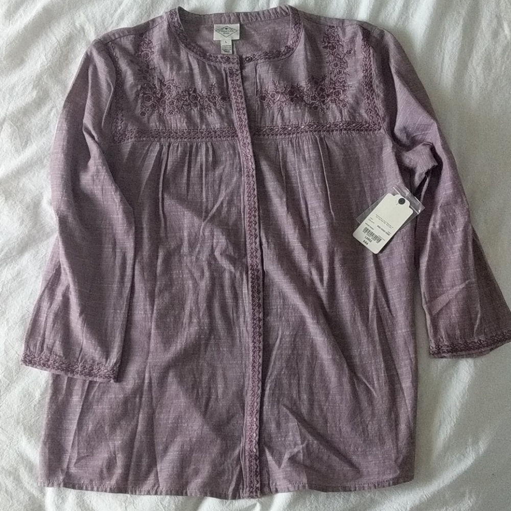 Women's button down blouse